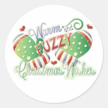 Warm and Fuzzy Christmas Wishes Holiday