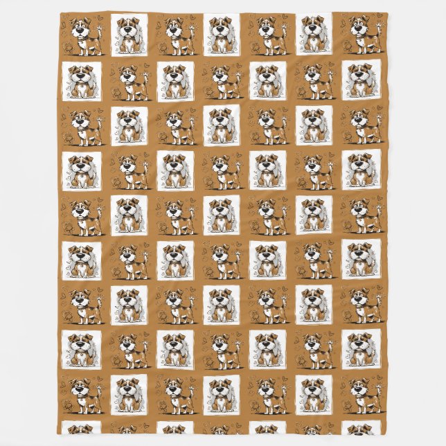 Warm And Fuzzy Fleece Blanket (Front)