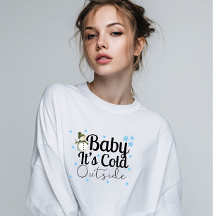 Warm and Stylish, Baby it’s Cole Outside Winter  Sweatshirt