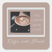 Warm Artisan Coffee Shop Business Branding