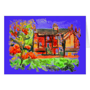 Warm Autumn Day in Newtown, Powys, Wales