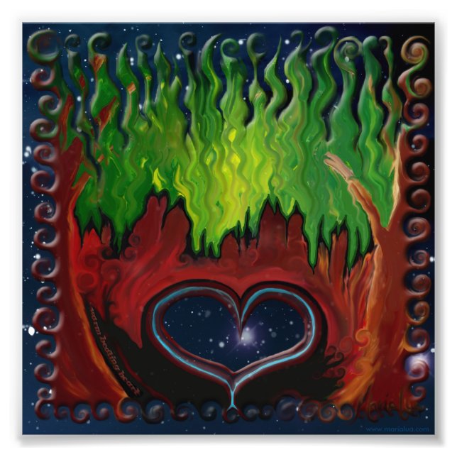 "Warm Beating Heart" - original photo print (Front)