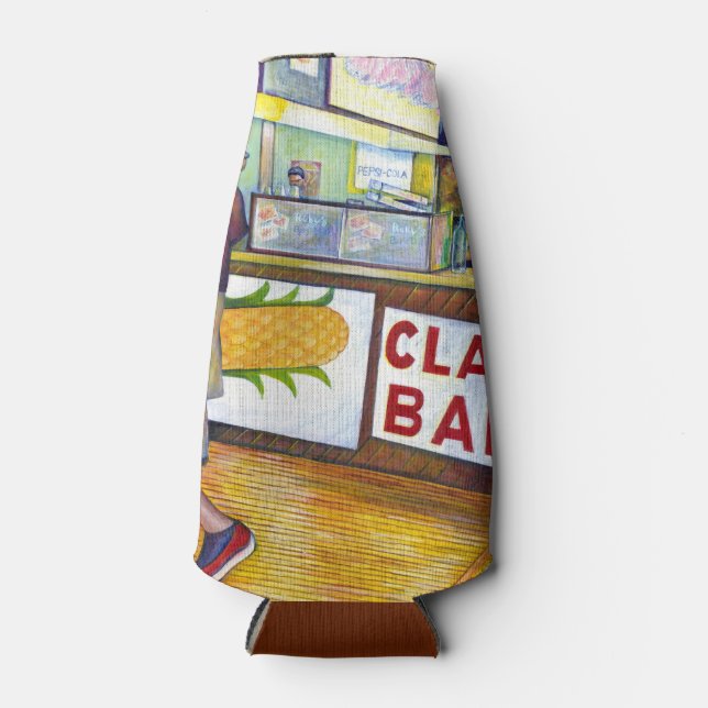 Warm Beer, Cold Men and I'm Hot Bottle Cooler (Front)