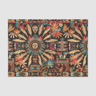 Warm Beige "Aztec Dream" Decorative Tissue Paper
