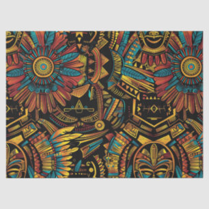 Warm Beige "Aztec Dream" Decorative Tissue Paper