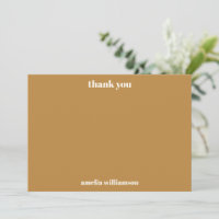 Warm Brown Fall Personalised Bridal Shower