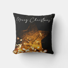 Warm Christmas Decorative Pillow – Cosy Design
