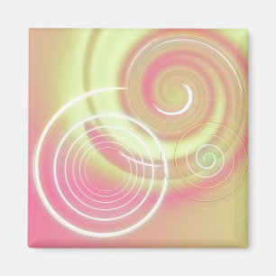 Warm Circles ~ customisable magnet