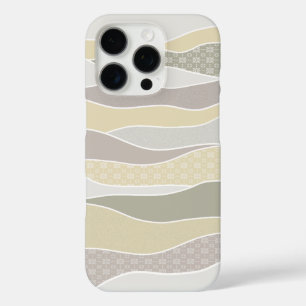 Warm Coloured Waves iPhone 16 Pro Case