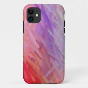 Warm Colours Abstract Art Painting 7 iPhone 11 Case