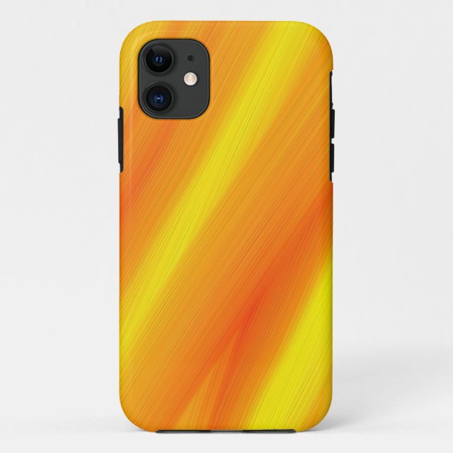 Warm colours painting stripes graphic Case-Mate iPhone case (Back)