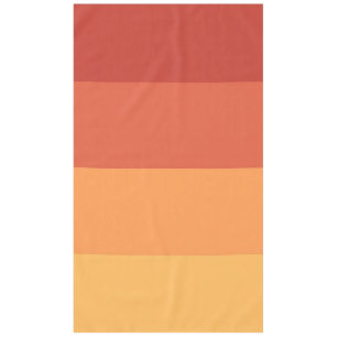 Warm colours - retro shades tablecloth