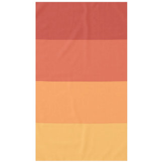 Warm colours - retro shades tablecloth