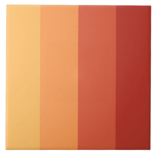Warm colours - retro shades tile