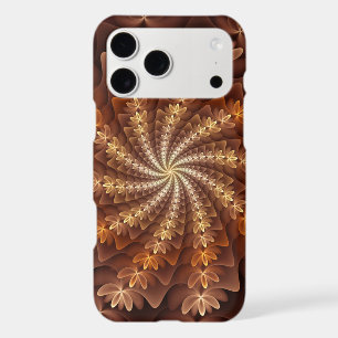 Warm Colours, Trippy Modern Fractal Art Pattern