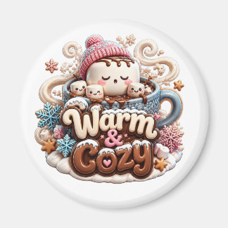 Warm & Cosy Hot Cocoa Magnet