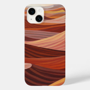 Warm Desert Landscape - Scenic Art Print Case-Mate iPhone 14 Case