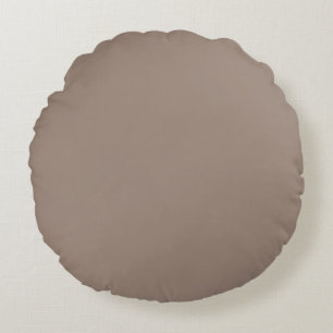 Warm Dusty Rose Background – Wedding Design Round Cushion