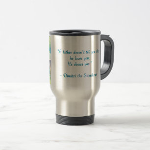 Warm Embrace – Chibi Father & Child Travel Mug