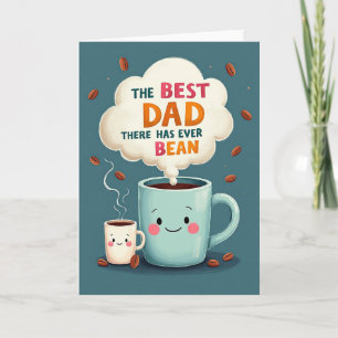Warm Fathers Day Mugs Card