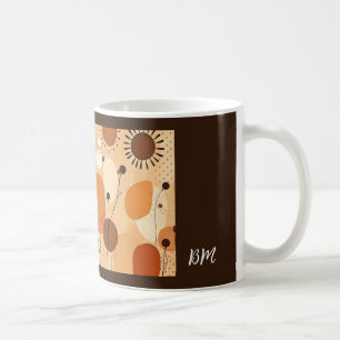 Warm Floral Mandala Rustic Autumn Boho Coffee Mug