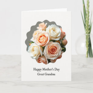 Warm Floral Mother Card