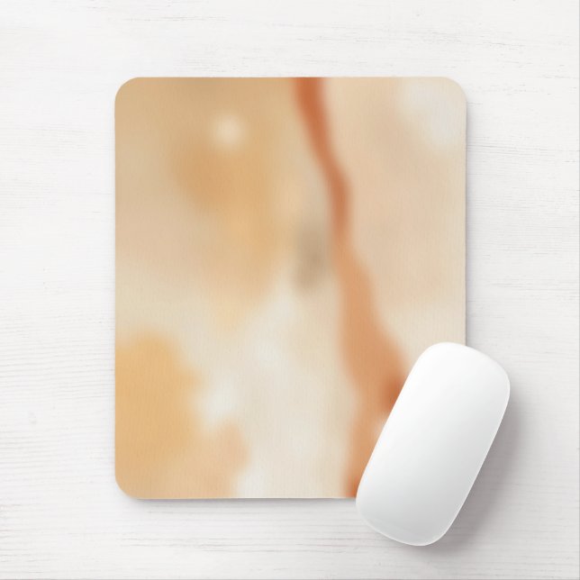 Warm Flow Abstract Mouse Mat (With Mouse)