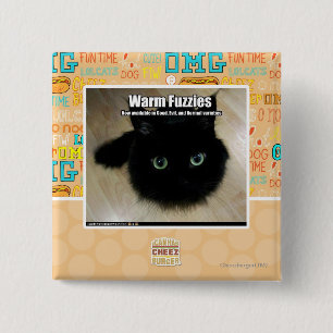 Warm Fuzzies 15 Cm Square Badge