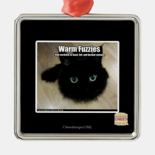Warm Fuzzies Metal Tree Decoration