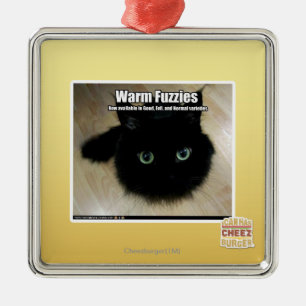 Warm Fuzzies Metal Tree Decoration