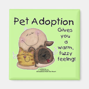 Warm, Fuzzy Feeling! Magnet