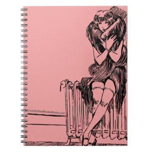 Warm Fuzzy Girl Notebook
