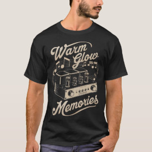 Warm Glow Memories Sepia Tones Vintage Amplifier T-Shirt