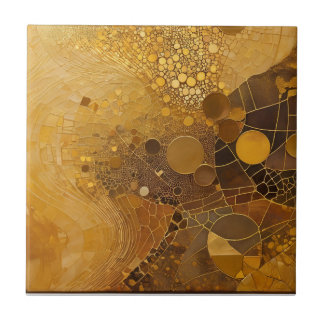 Warm Golden Glow Tile