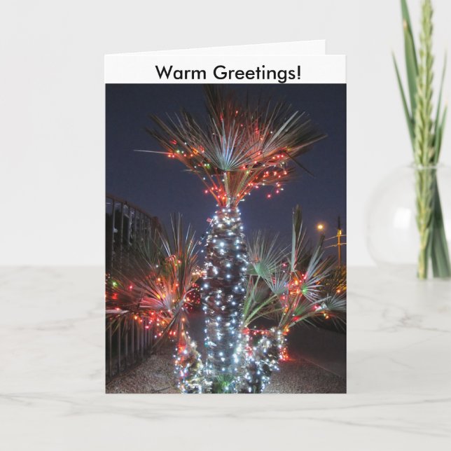 Warm Greetings! Holiday Card (Front)