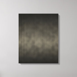 Warm Grey Goth Ombre Background Art Canvas Print