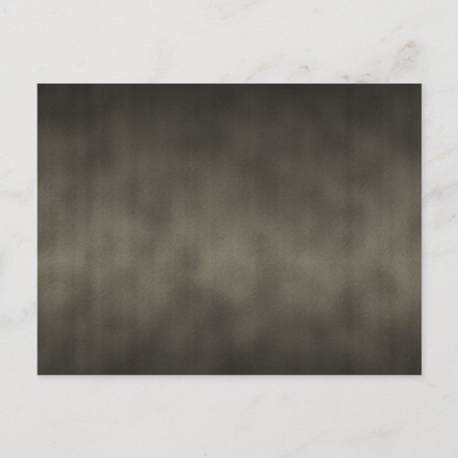 Warm Grey Goth Ombre Background Art Postcard (Front)