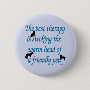Warm Head 6 Cm Round Badge
