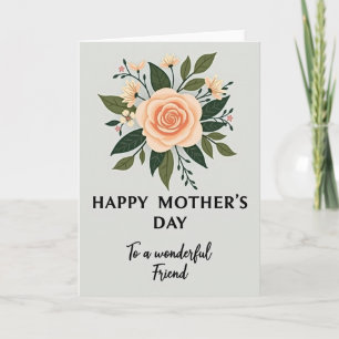 Warm Heart Mothers Day Card