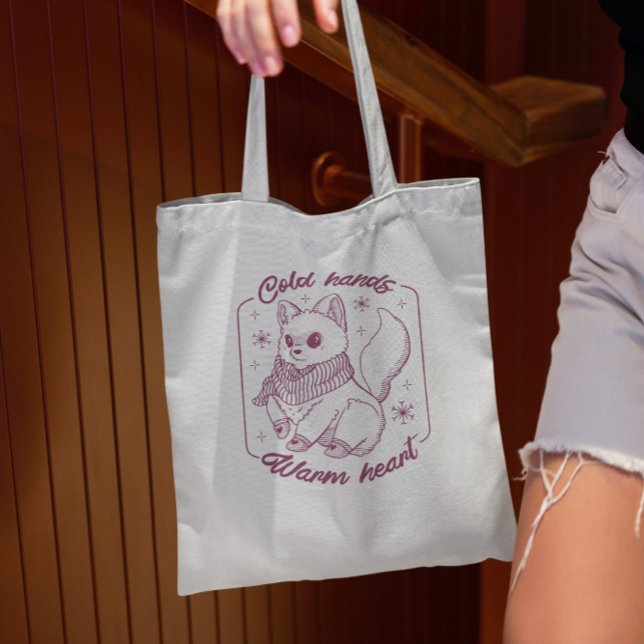 Warm Heart Tote Bag (Creator Uploaded)