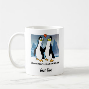Warm Hearts in a Cold World Coffee Mug