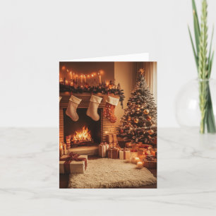 Warm Holiday Glow Card