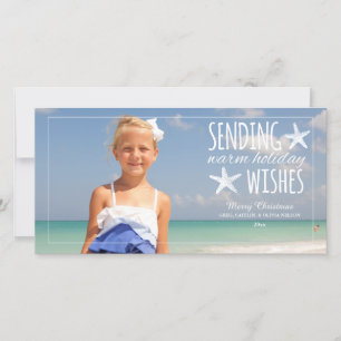 Warm Holiday Wishes   2015 Holiday Photo Greeting