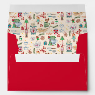 Warm Holiday Wishes   Cookies   Envelope
