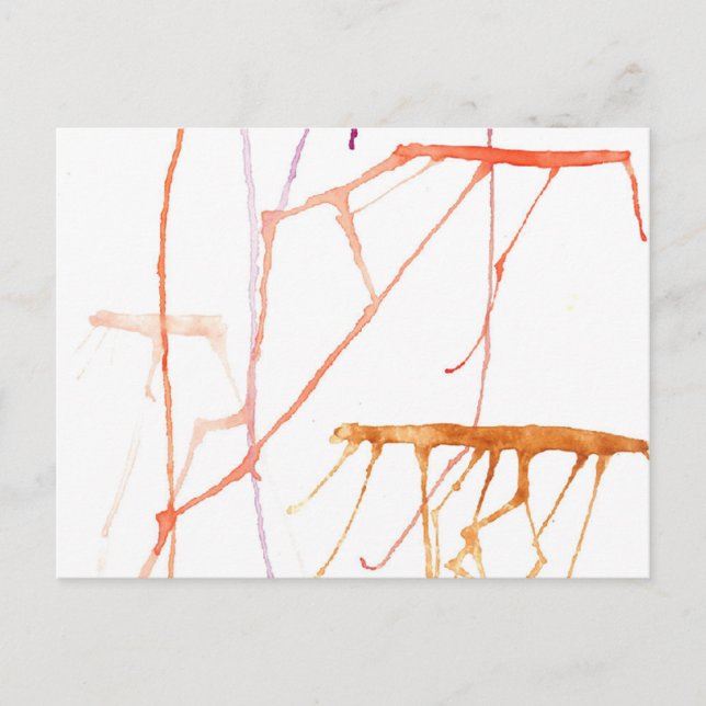 Warm Jelly Fish Postcard (Front)