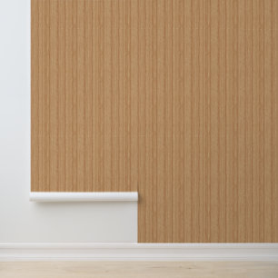 Warm Light Wood Grain Texture with Natural Flow Wallpaper
