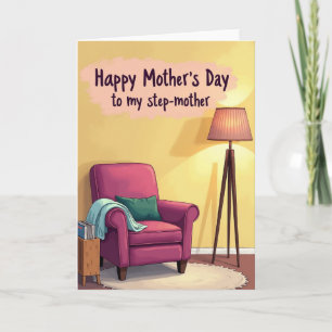 Warm Mothers Day Armchair Card