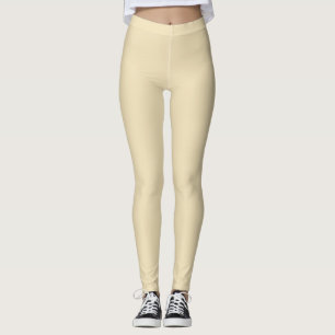 Warm Muted Beige Leggings