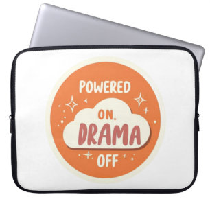 Warm oat and cloud white AI art  Laptop Sleeve