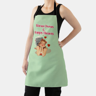 Warm Ovens Happy Hearts Apron